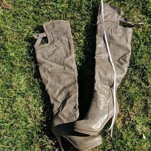 Thigh high boots